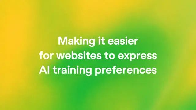 OpenAI 将遵循共享 robots.txt 信号表达 AI 训练偏好